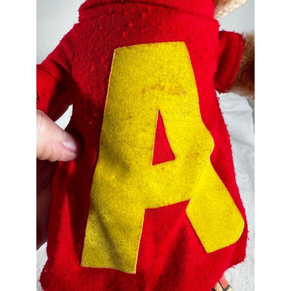 1983 Alvin and The Chipmunks CBS Toys Vintage Plush Stuffed Animal Toy 12" Nice - Picture 11 of 16